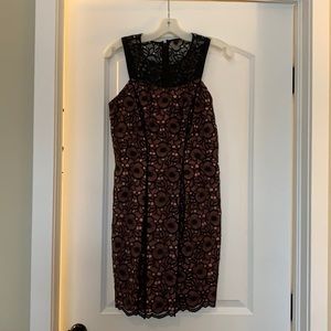 Black and pink Jessica Simpson dress
